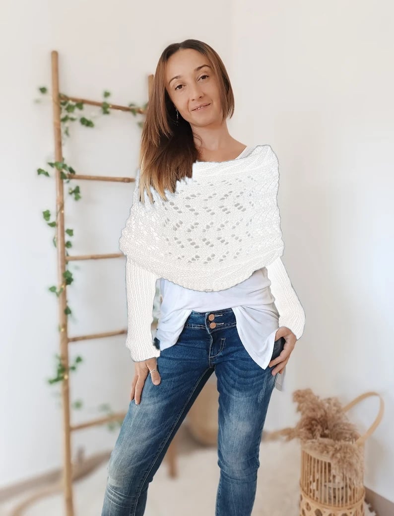 EB | Bequemer Strickschal