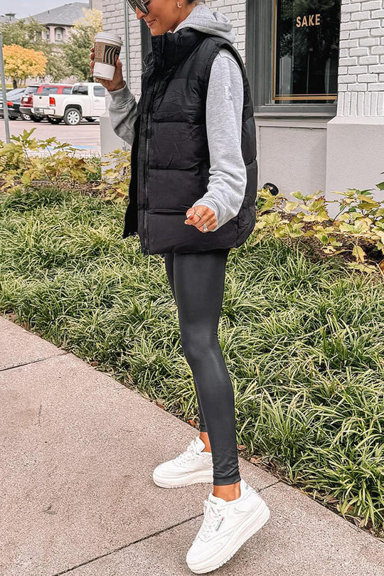 EB | Farbe modischer lässiger Stil Baumwollweste Jacke