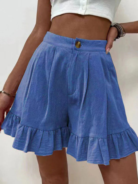 EB | Lässige Shorts mit weitem Bein