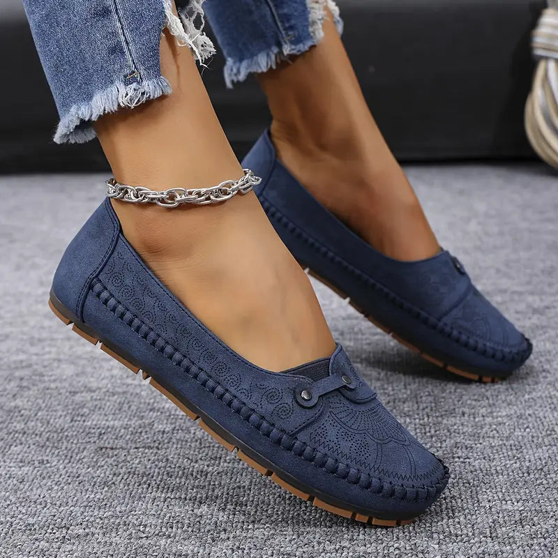 Damen-Lederschuhe, rutschfest & weich EB EB
