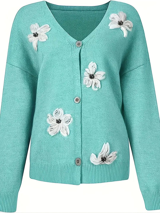 EB | Unifarbenes Cut-Out Strickpullover - Stilvolle Damenmode