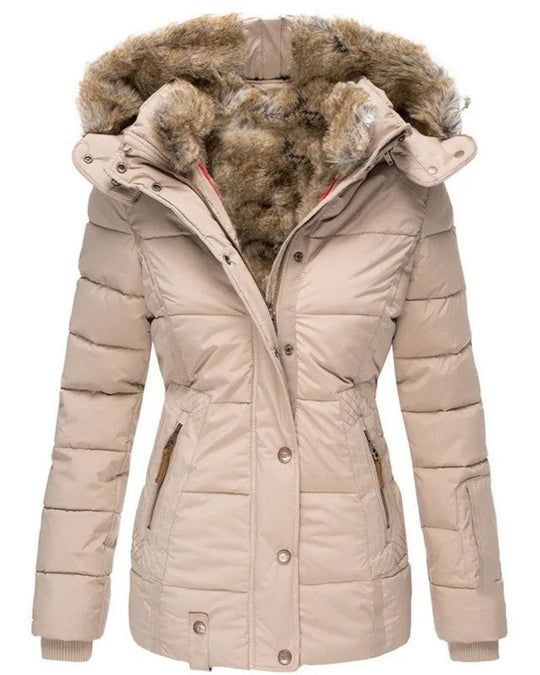 EB | Warmer Wintermantel mit Fellfutter
