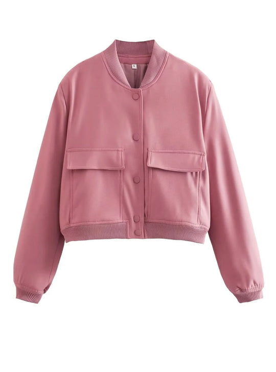 EB | Couture Bomberjacke für Damen Reguläre Passform Essentiell