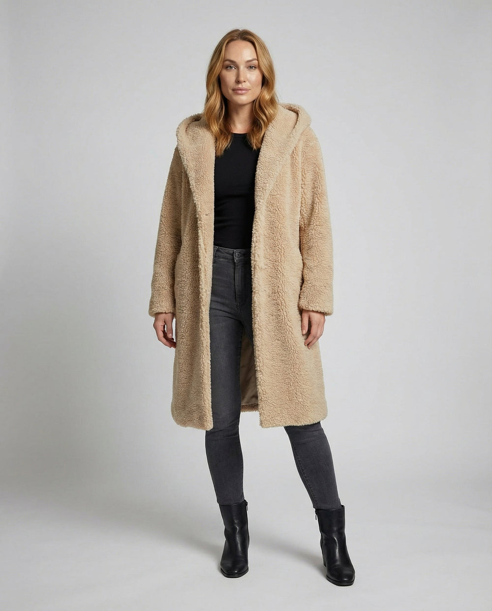 Winddichte Sherpa Jacke Damen | EB