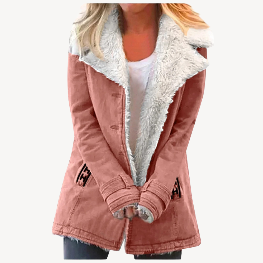 EB | Damen Fleecegefütterte Winterjacke