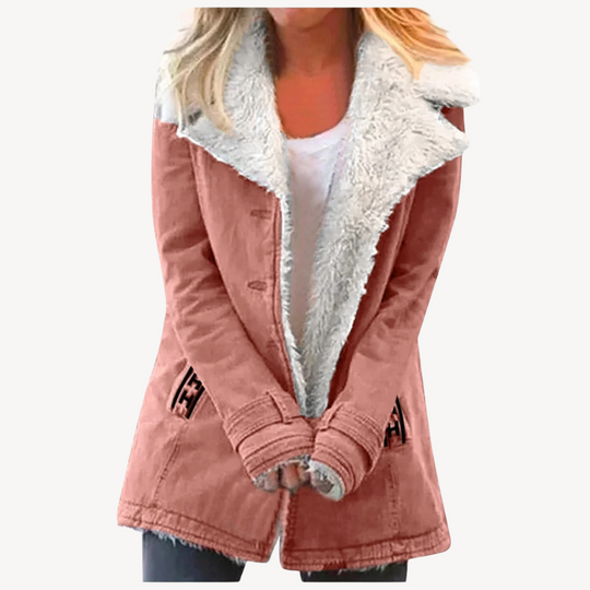 EB | Damen Fleecegefütterte Winterjacke