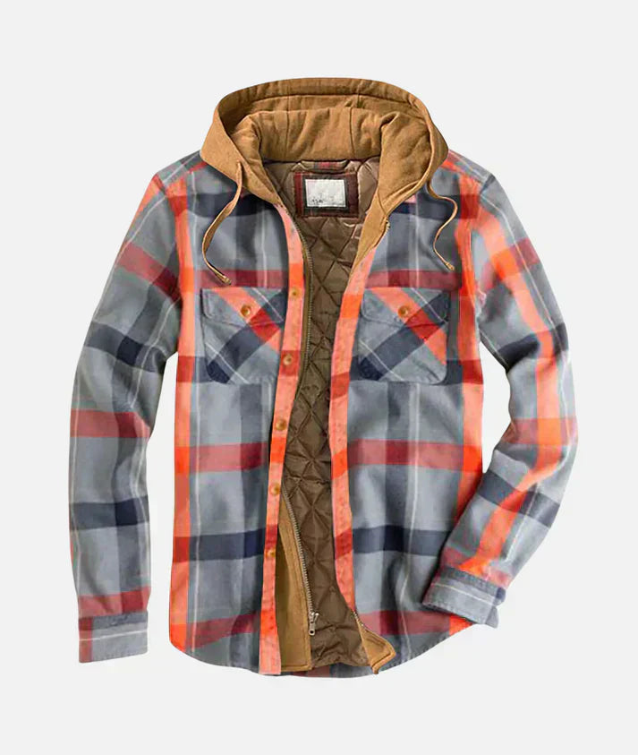 EB | Karierte Patchworkjacke