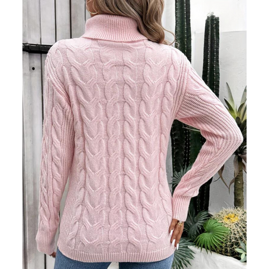 EB | Klassischer Eleganter Rollkragenpullover