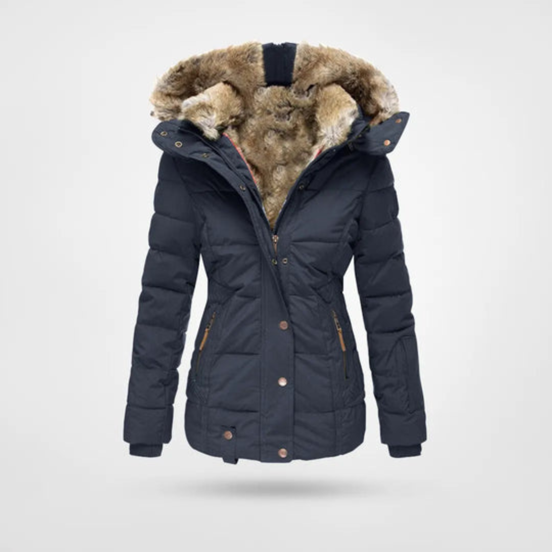 EB | Damen Winter Puffer Parka Jacke Warm
