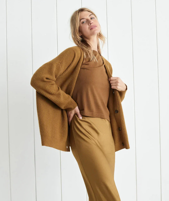 EB | V-Ausschnitt-Cardigan für Frauen