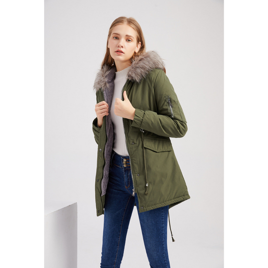 EB | Kapuze Winter Parka Jacke - Warme