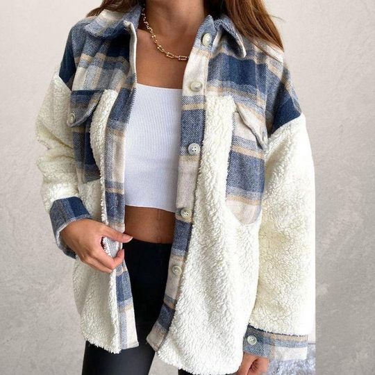 EB | Kuschelige & Warme Damen Jacke Aus Baumwolle