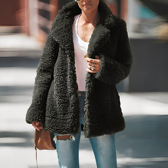 EB | Stylische, dicke Fleecejacke für Damen
