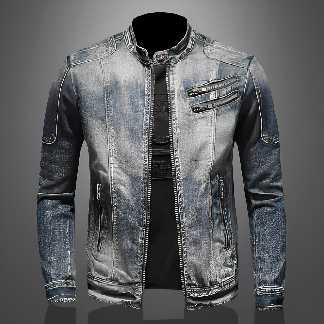 EB | Stylische Jeansjacke mit Taschen für Männer