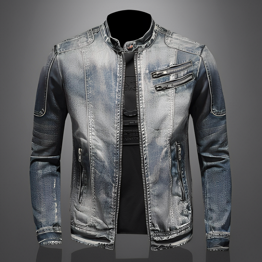 EB | Stylische Jeansjacke mit Taschen für Männer