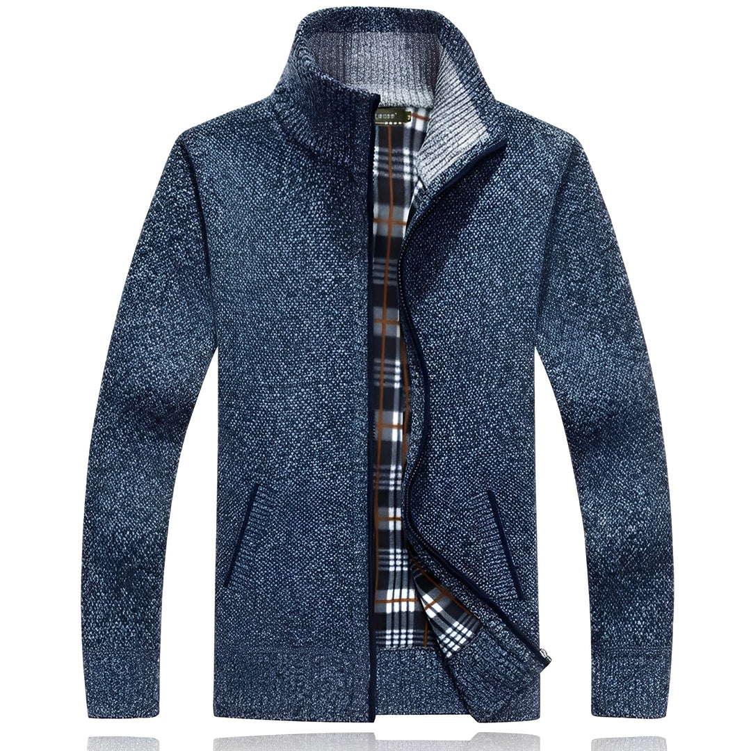 EB | Stylischer Cardigan mit weichem Fleece-Futter für Männer