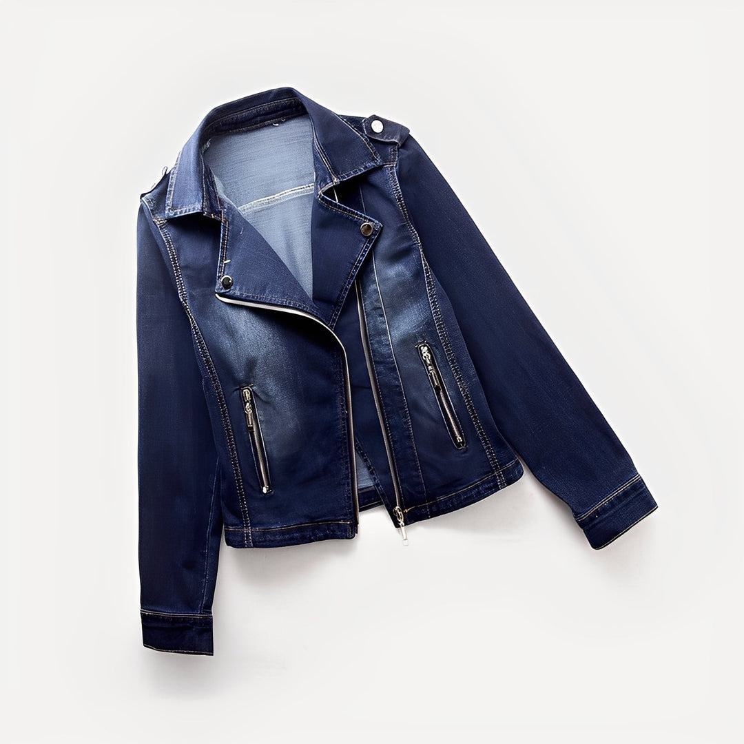 EB | Damenjeansjacke im klassischen Design