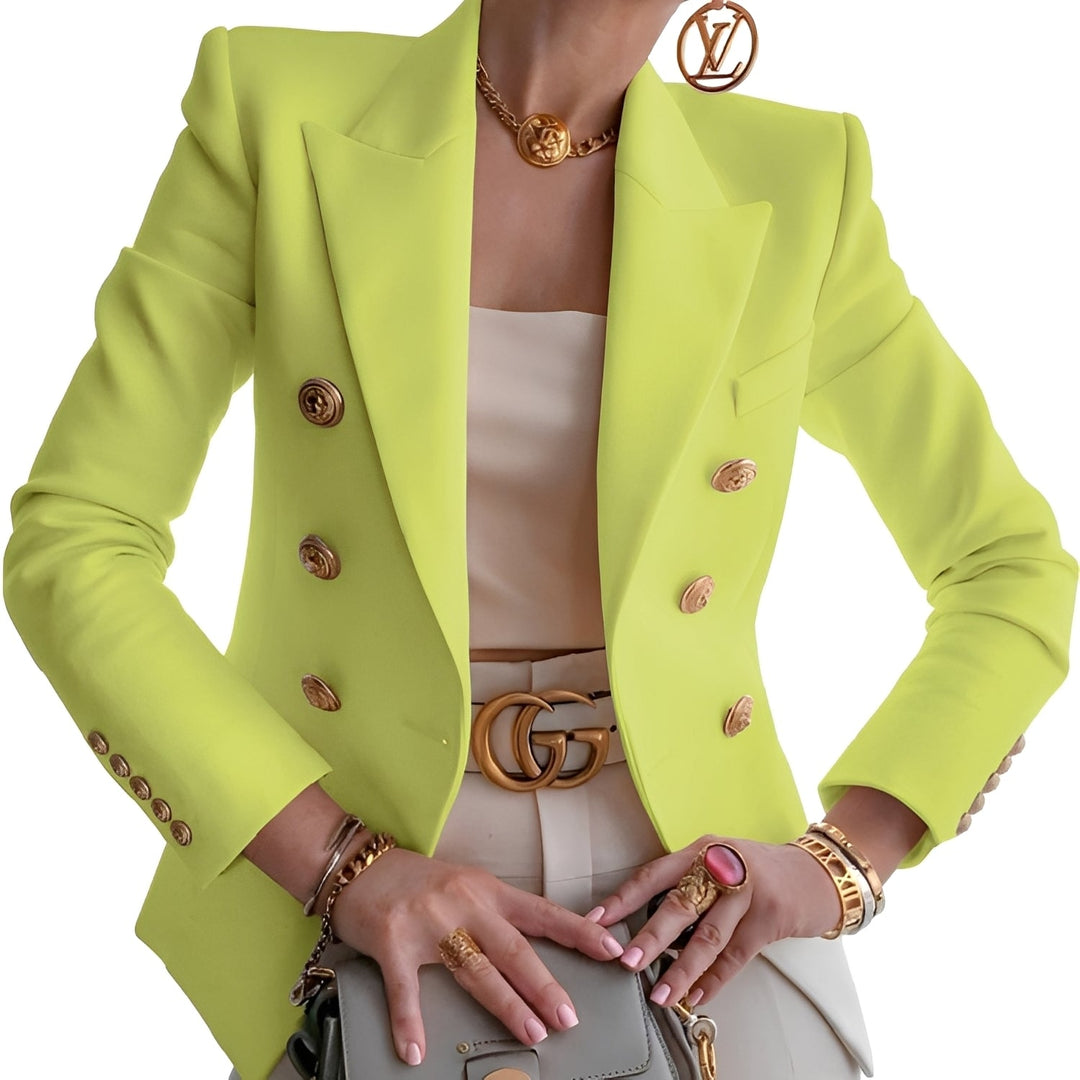 EB | Klassischer Blazer mit Knöpfen für Frauen