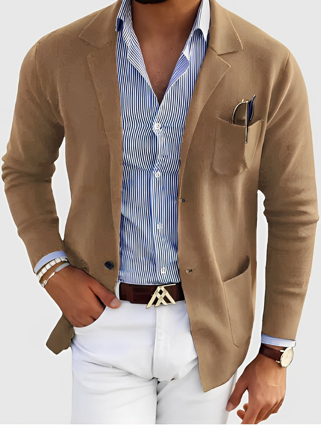 EB | Eleganter Blazer mit Taschen für Männer