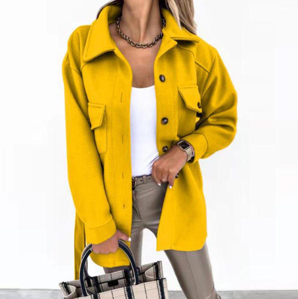 EB | Stilvolle Sommerjacke Damen Luftig und Bequem