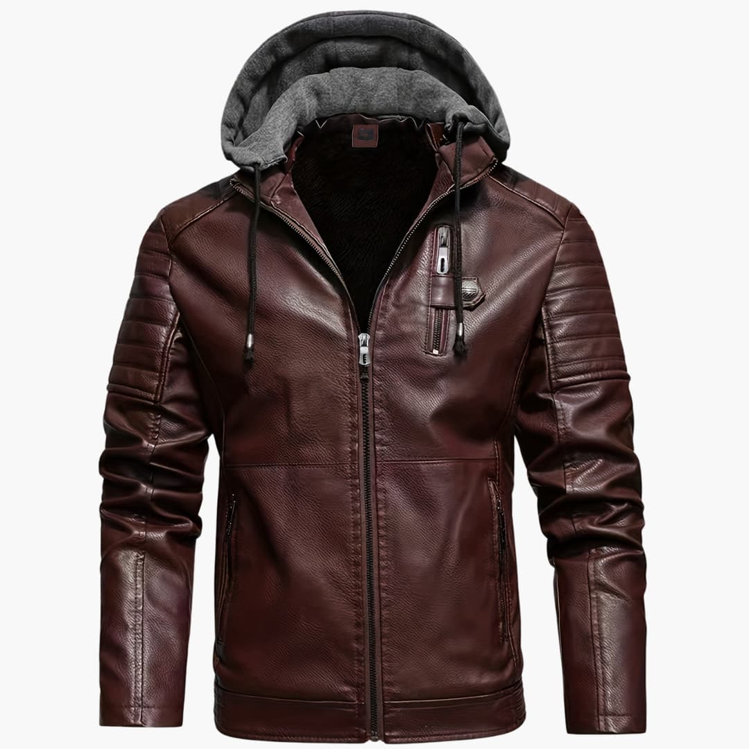 EB | Softshell-Jacke mit Kapuze Winddichte Jacke