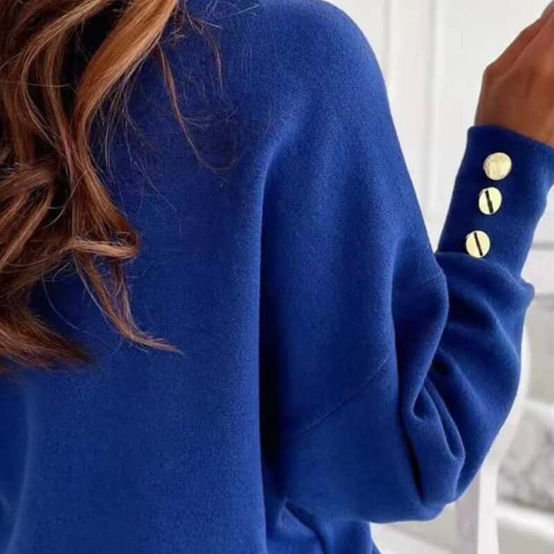 EB | Langärmeliger V - Ausschnitt Pullover