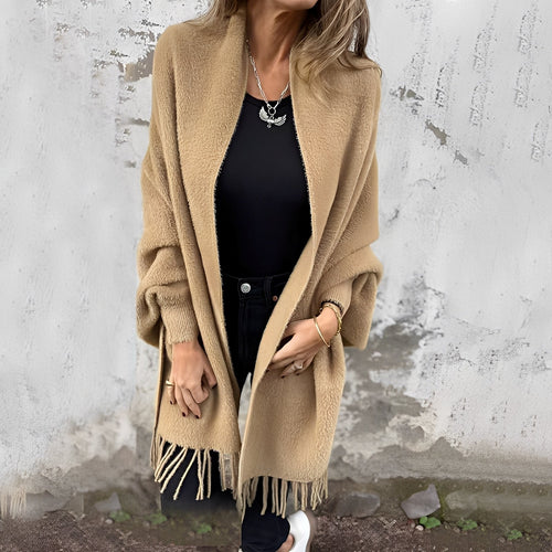 EB | Trendige, lässige Damenstrickjacke