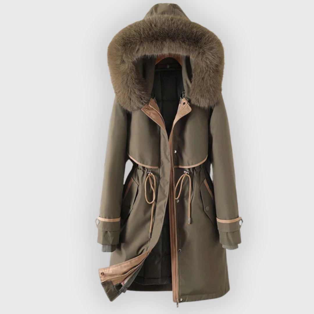 EB | Parka-Jacke mit gestepptem Innenfutter