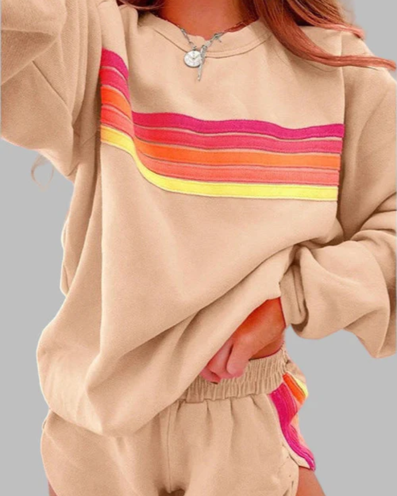 EB | Gestreiftes Pyjama-Set
