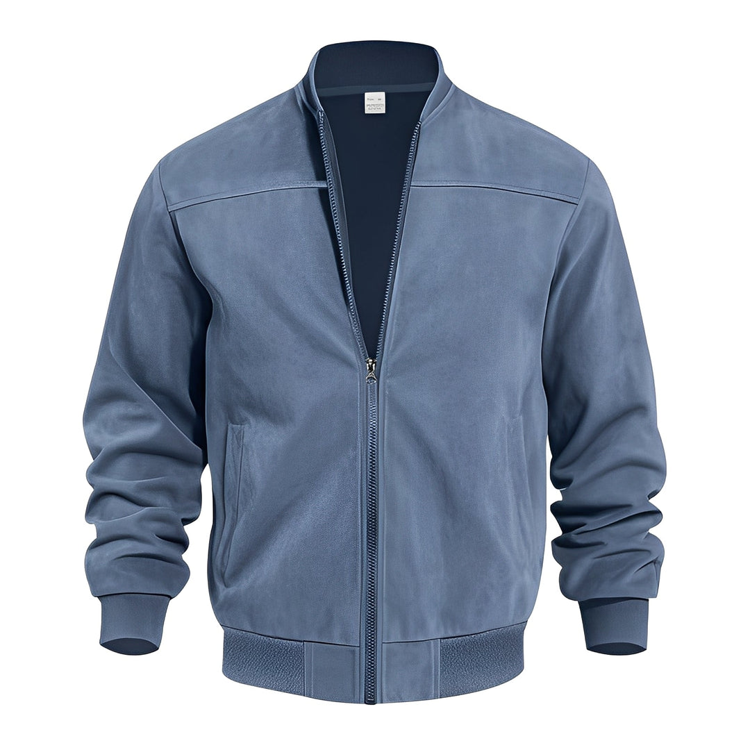 EB | Klassische, stilvolle Wildlederjacke für Männer