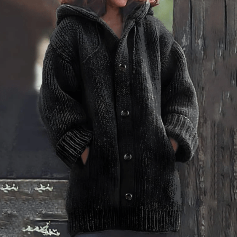 EB | Warme Damen-Strickjacke