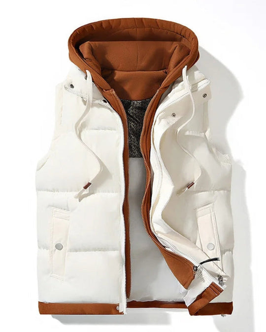 EB | Softshell Gestepptes Kapuzenwesten