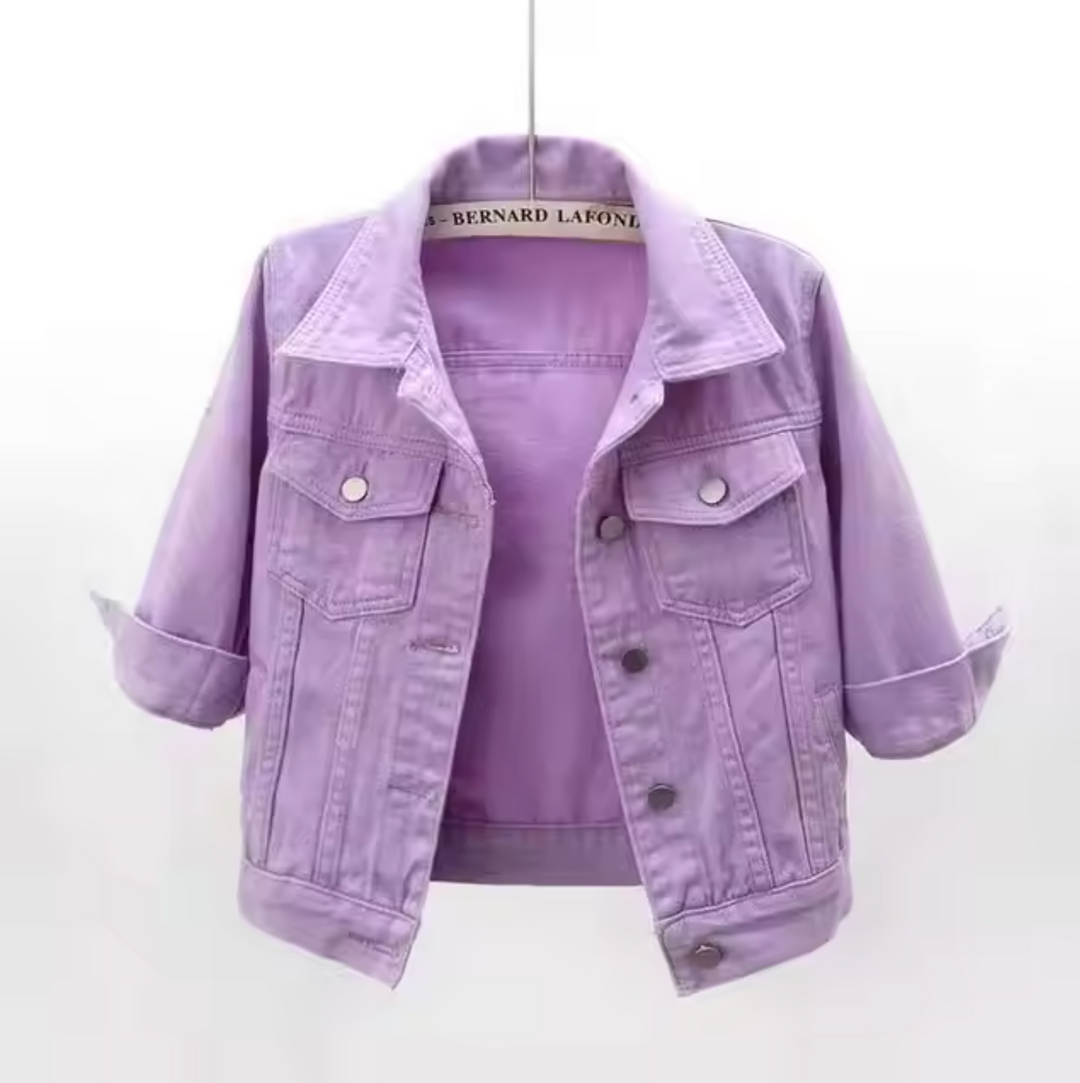 EB | Buntes Jeansjacke