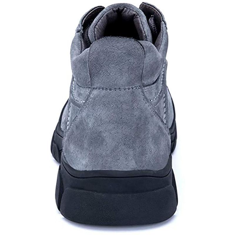 Warme und hohe Arbeitssicherheitsstiefel aus Winter Kaschmir und Stahlkappe EB