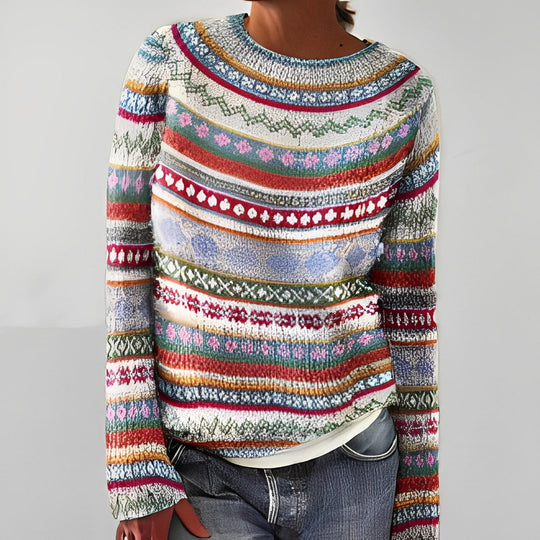 EB | Klassischer Damenpullover mit Muster