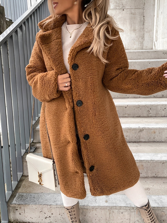 EB | Modische, warme Damen-Fleecejacke