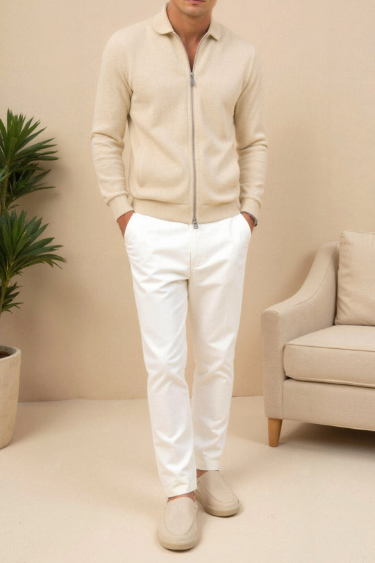 EB | Stilvolle Herrenjacke in Beige