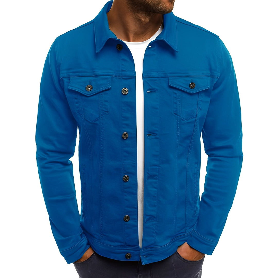 EB | Stylische Denimjacke mit Taschen für Männer