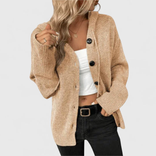 EB | Klassischer Cardigan mit Knöpfen