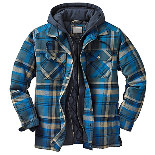 EB | Casual Flanelljacke mit Karomuster für Männer