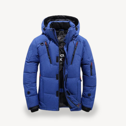 EB | Gepolsterte Kapuzen-Winterjacke Herren