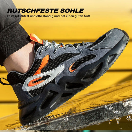 Leichte, atmungsaktive Anti-Smash- und Pannenschutz-Sicherheitsschuhe EB