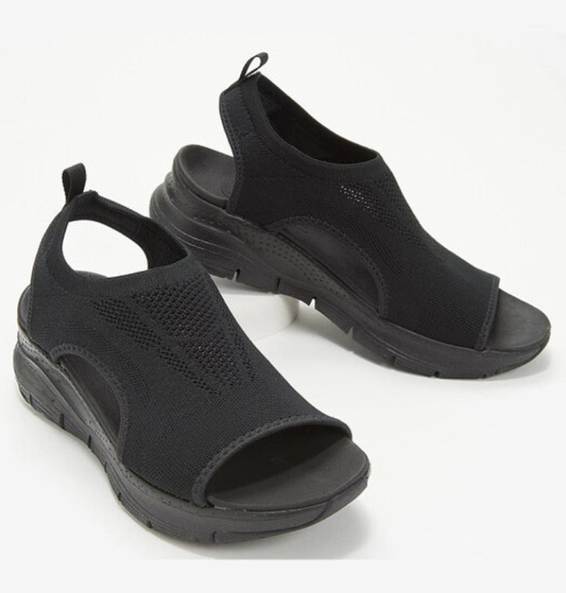 EB | I Orthopädische Damen Sandalen Robuste und Bequeme Sohle