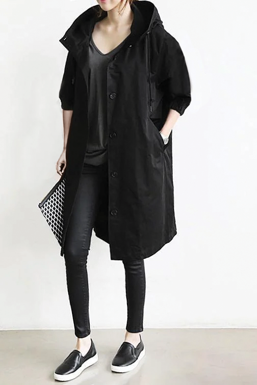 EB | Kapuzen-Trenchcoat