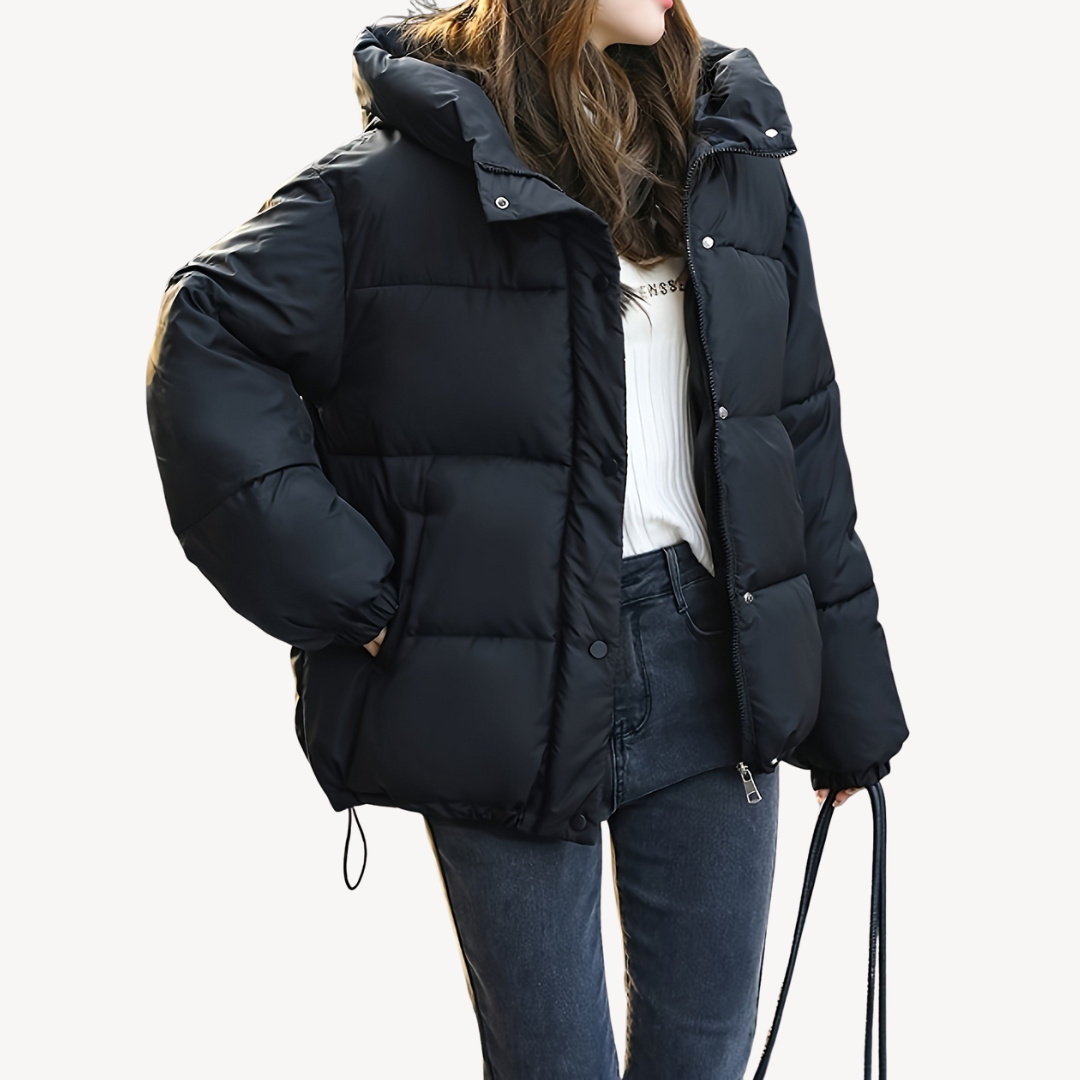 EB | Damen Hoodie Pufferjacke