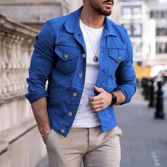EB | Klassische, Gefärbte Jeansjacke
