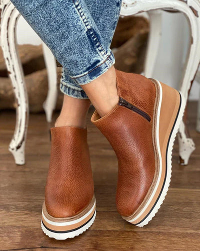 EB | Damen Keilabsatz Stiefeletten
