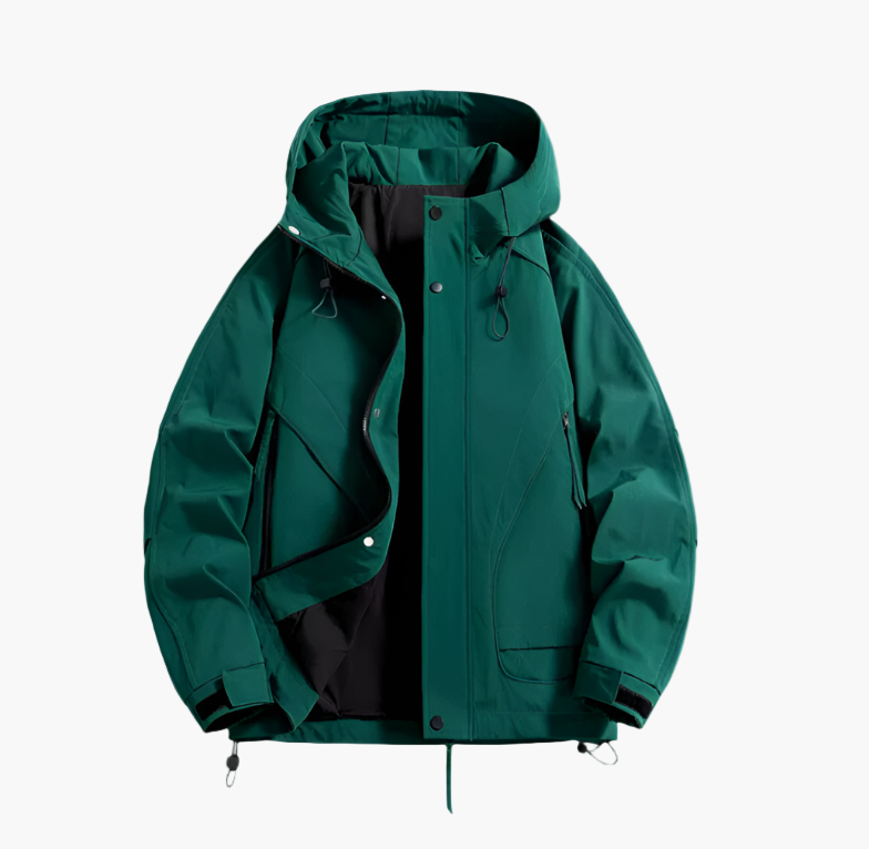 EB | Outdoor Funktionsjacke - Winddichte Regenjacke für Freizeit und Sport