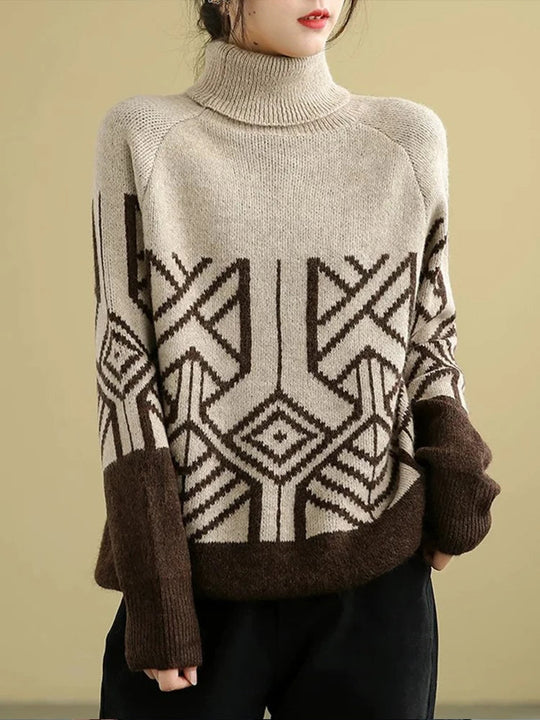 EB | Strickpullover mit Rollkragen
