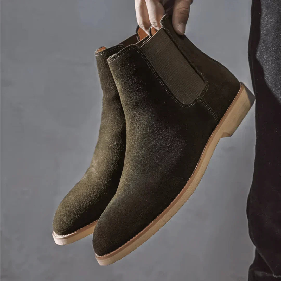 EB | Boots Aus Weichem Wildleder